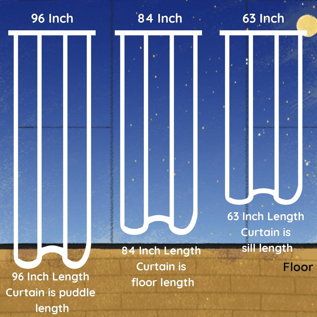 ENJOYBRIDAL Floral Bedroom Curtains 84 Inch Length 2 Panels Set Farmhouse Semi Sheer Living Room Drapes Cotton Linen Blend Bohemian Window Curtain Panels with Tassel Beige Rod Pocket Drapes